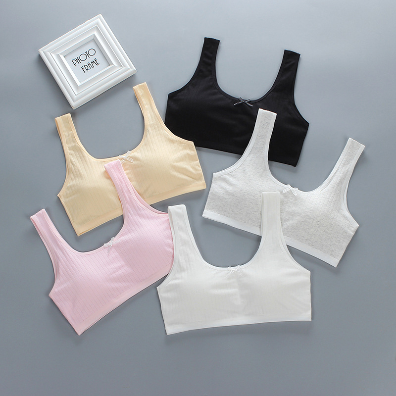 Sleep Bra Bralette - Nastoletnia dziewczyna biustonosz biustonosz bezszwowy pełny