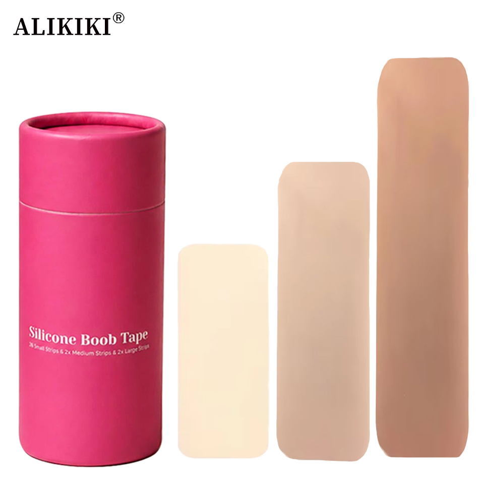 Strapless Bra Adhesive - 6 szt. wielokrotnego użytku, wstępnie przycięte