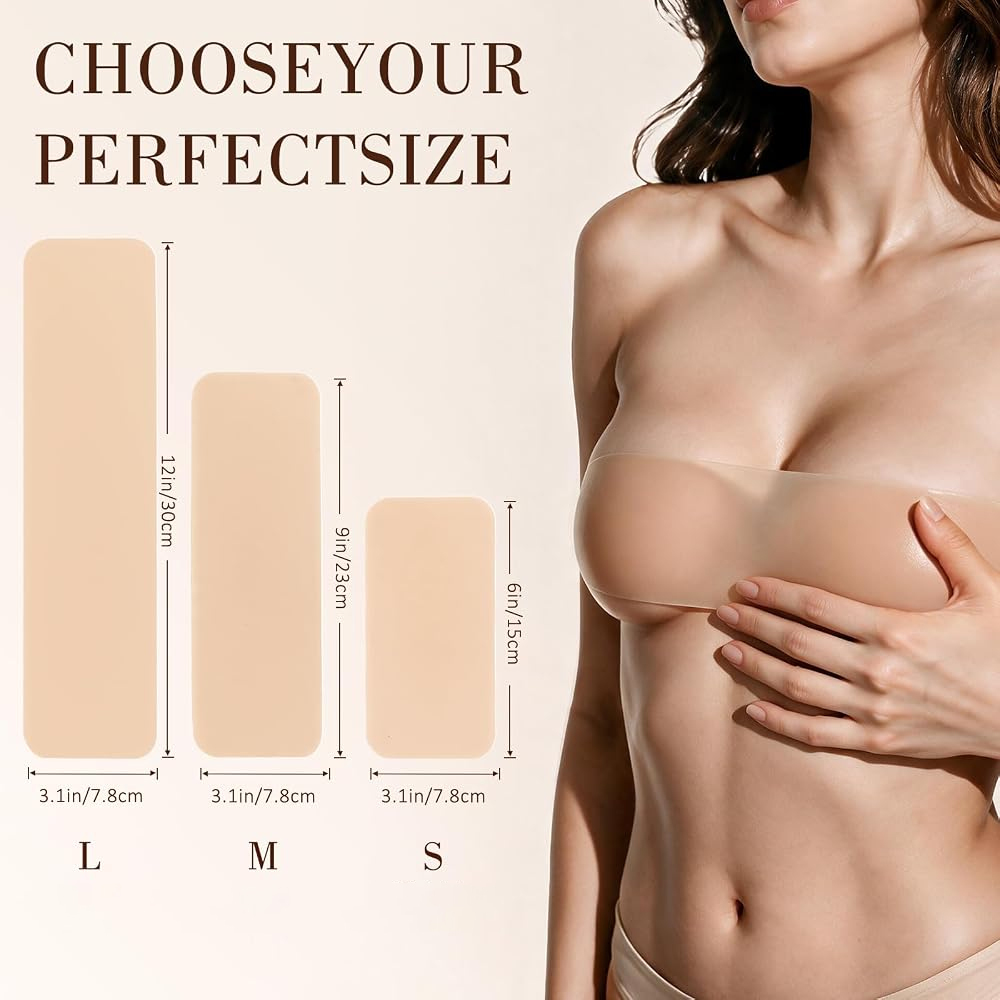 6 szt. wielokrotnego użytku, w – Strapless Bra Adhesive recenzja i cena