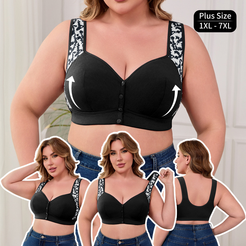 Biustonosz XL-7XL Plus Size z  – Wirefree Bra Comfort recenzja i cena