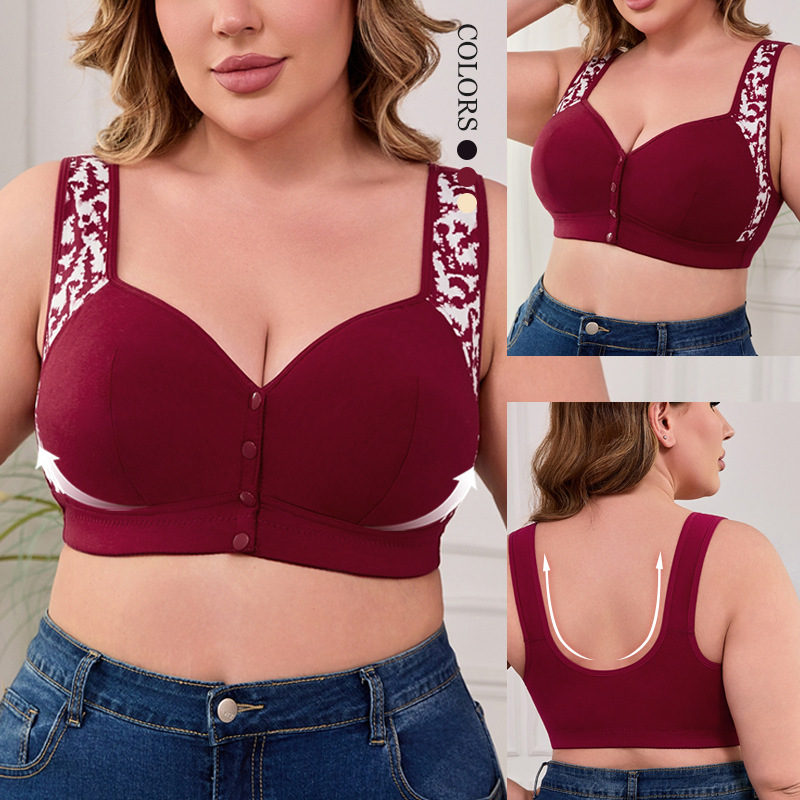 Biustonosz XL-7XL Plus Size z  – Wirefree Bra Comfort recenzja i cena